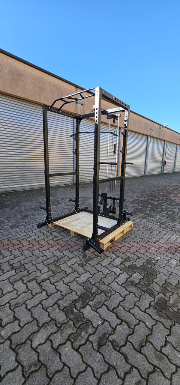 POWER RACK PRO PR-Z3 CON LAT MACHINE 25-50MM