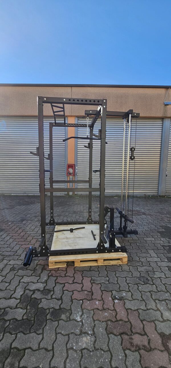 POWER RACK PRO PR-Z3 CON LAT MACHINE 25-50MM