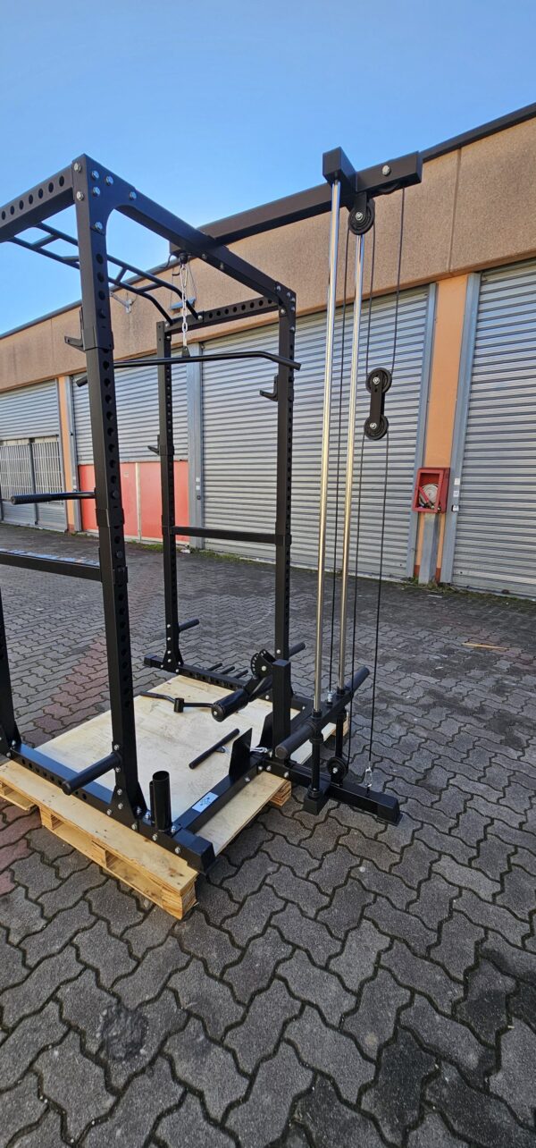 POWER RACK PRO PR-Z3 CON LAT MACHINE 25-50MM