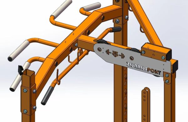 HALF RACK SEMI PRO 25/50MM