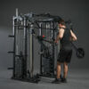 Open image lightbox_1 Stazione Multifunzione Olimpic K2 con pacco pesi in ghisa 90kg